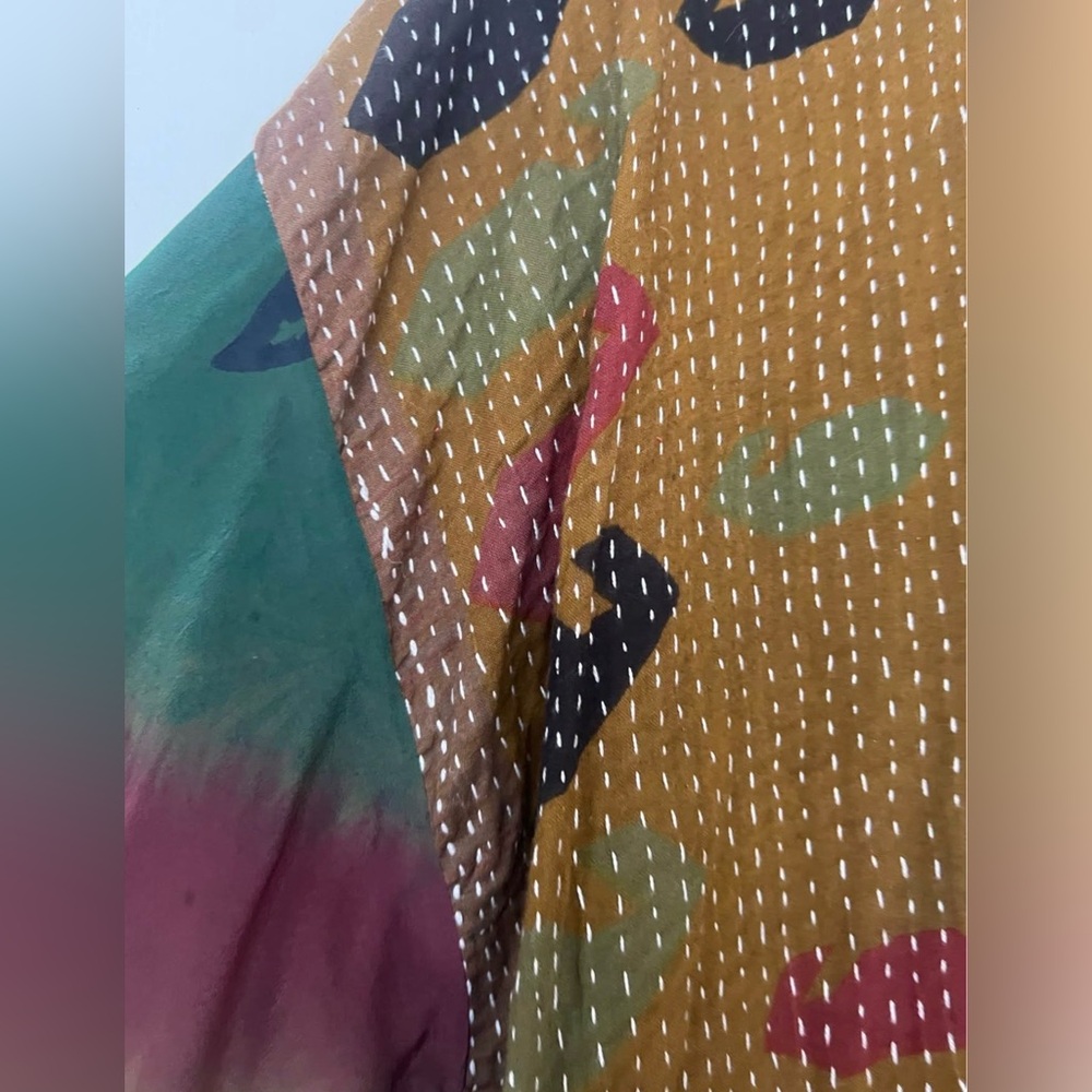 Kantha Bae Overdyed Kimono - Picture 3 of 10